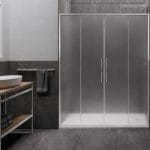 Box doccia SC2 Argento satinato &ndash; Relax- 1
