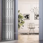 Controtelaio Syntesis Line 800 x 2400 intonaco Eclisse