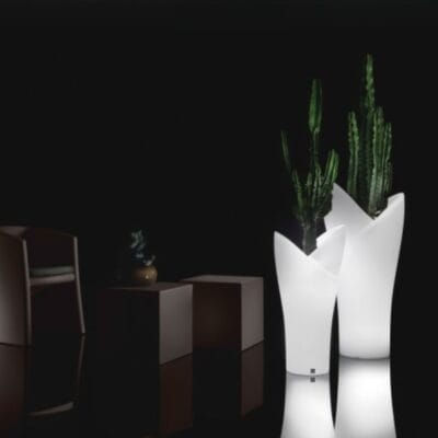 cache pot Assia 85 vista frontale